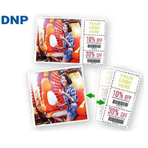 DNP DS40 4x6"in Perforated Media - 2 Rolls
